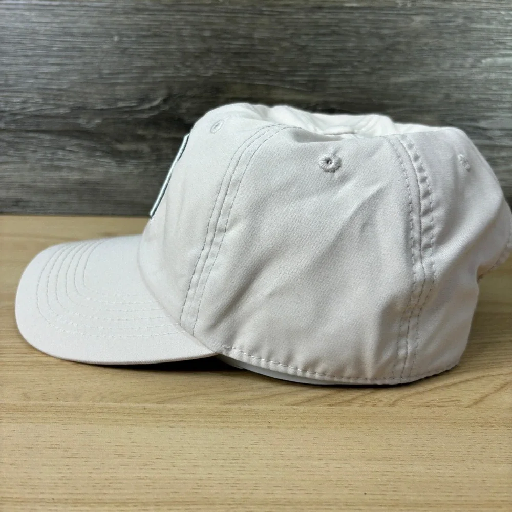 PGA Hat Cap Strap Back Brown Tan‎ Professional Golf Golfing Performance